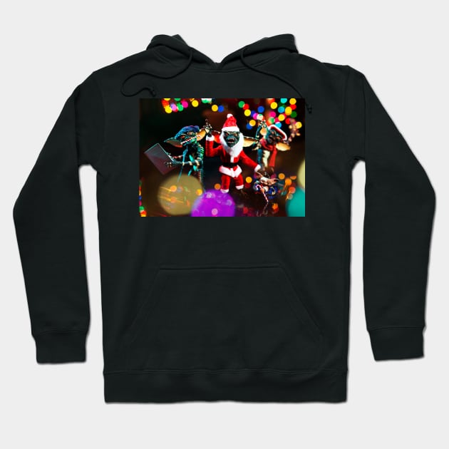 A Carol of Gremlins Hoodie by Mikes Monsters